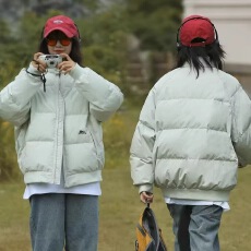 批发2025年<b class='q'>新款</b>冬季羽绒棉服女韩系小个子棉衣面包服学生棉袄<b class='q'>情侣</b><b class='q'>外套</b>