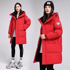 批发高端羽绒服女中长款冬季2025年休闲高端鸭绒今年流行<b class='q'>情侣</b><b class='q'>款</b>外套