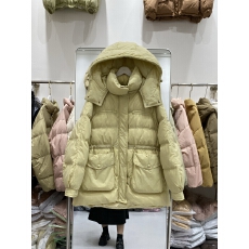 批发<b class='q'>特价</b>白鸭绒收腰显瘦<b class='q'>羽绒服</b>女冬季2025新款中长款小个子连帽外套潮