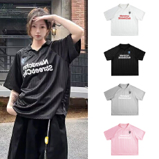 批发原版运动面料原版做工条纹字母印花运动球衣polo速干T恤上衣<b class='q'>男</b>女