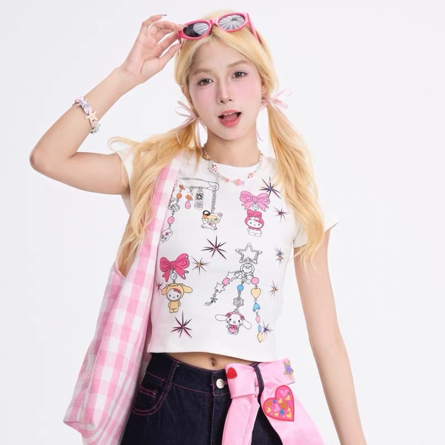 40 220 그램 빗질하다 92 면 8 암모니아 Lun 이후 패키지 칼라 몸매 가꾸기 슬림해 보이는 긍정적 인 어깨 반팔 티셔츠 여성
