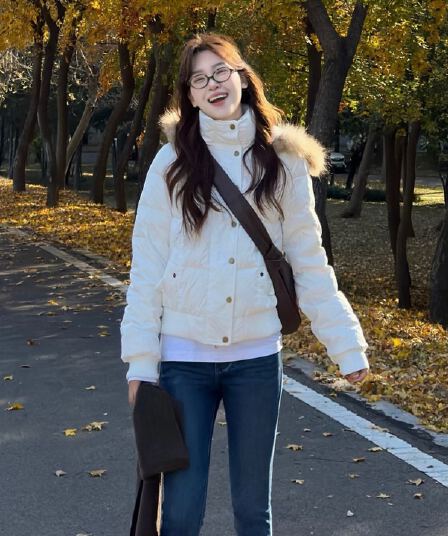 한 부서 슈퍼 잘 생긴 아래 면화 의류 여성 짧은 2026 새로운 겨울 작은 키 면 옷 슬림해 보이는 목화 진딧물 여성 코트