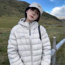 批发羽绒棉服女冬季2025新款轻薄连帽小棉袄<b class='q'>韩版</b>宽松时尚保暖棉衣外套