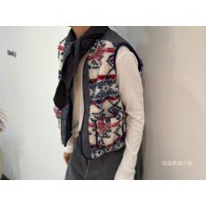 批发韩国新款<b class='q'>图案</b><b class='q'>背心</b>棉服外套女秋冬装棉衣马甲女