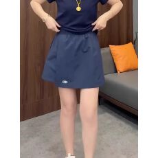 批发有口袋藏蓝色高腰显瘦显高休闲半身裙短裤女<b class='q'>大码</b>短裤夏季宽松裙