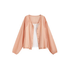 批发韩系薄款防晒开衫外套女减龄叠穿吊带背心