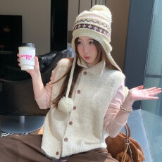 批发马甲女款2026新款冬外穿小背心毛衣秋冬叠穿针织
