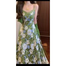 批发实拍#法式水溶<b class='q'>蕾丝</b>连衣裙两件套