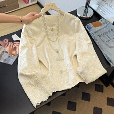 批发<b class='q'>实拍</b>新款春装时尚蕾丝刺绣<b class='q'>外套</b>女新款宽松外搭欧货大码上衣