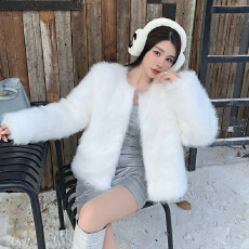 批发实拍 仿狐狸毛皮草<b class='q'>马甲</b>女加厚环保韩版毛毛坎肩外搭冬季新款外套