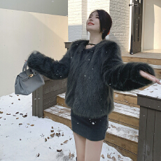 批发实拍 冬季韩版新款仿<b class='q'>狐狸毛</b>皮草马甲女加厚环保毛毛外搭夹棉外套