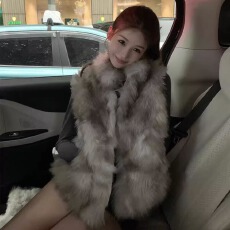 批发环保毛皮草无袖马甲外套女冬季叠穿保暖坎肩背心时尚气质马夹<b class='q'>上衣</b>