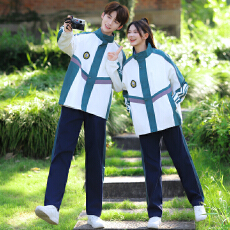 批发实拍情侣秋<b class='q'>冬</b>学生班服校服运动会三件套装