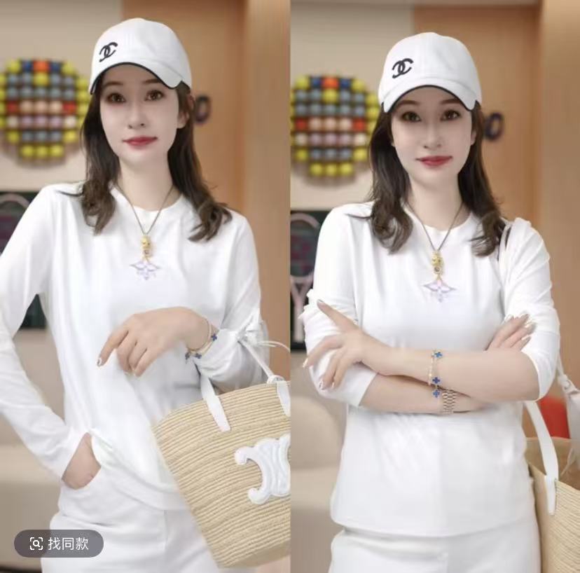 jdnd 법사 깃털 마술 색상 스타 망 뽕나무 누에 실크 자수 다용도 라운드 넥 핫픽스 티셔츠 맨위 xy2671