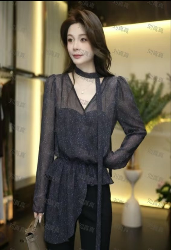 스타 가을 보라색 안개 z1338 여름 새로운 긴팔 만나는 슬림해 보이는 패션 맨위 b20