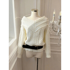 实价已保护 秋季慵懒高级感毛衣女独特复古气质显瘦针织衫上衣