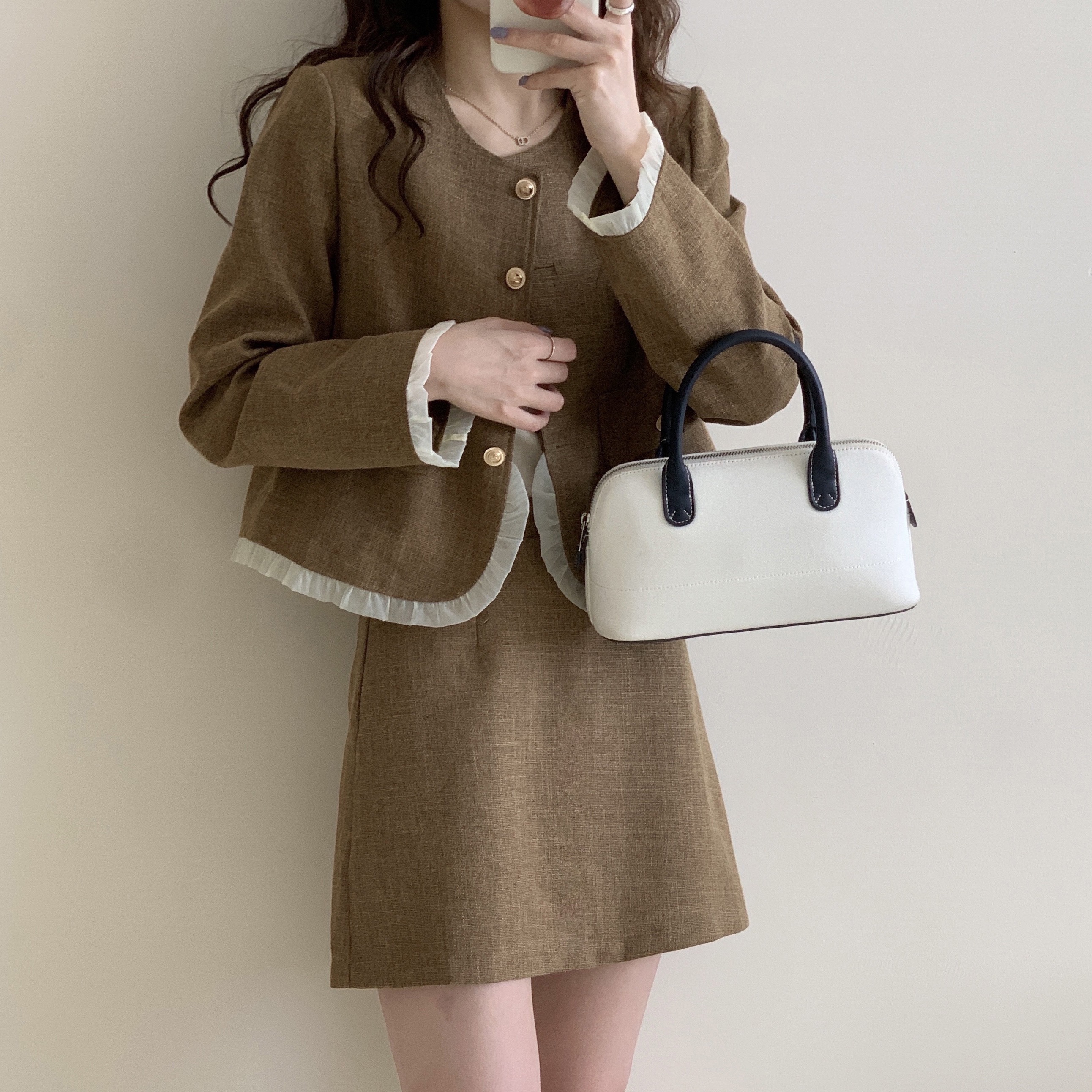 BY35834# 高级感小香风...