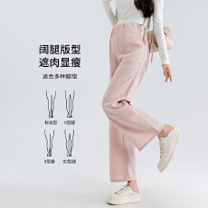 批发实拍 <b class='q'>孕妇</b><b class='q'>夏季</b>莱赛尔彩色天丝薄牛仔九分抽绳款有口袋无托腹直筒
