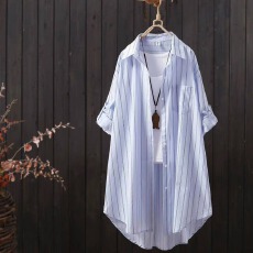 批发时尚防晒<b class='q'>开衫</b>2025春夏新款宽松空调<b class='q'>长袖</b>衬衣休闲韩版外套衬衫