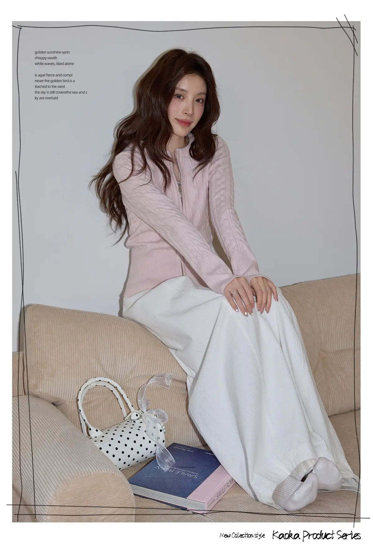 꽈배기 라운드넥 가디건 상세 이미지 11