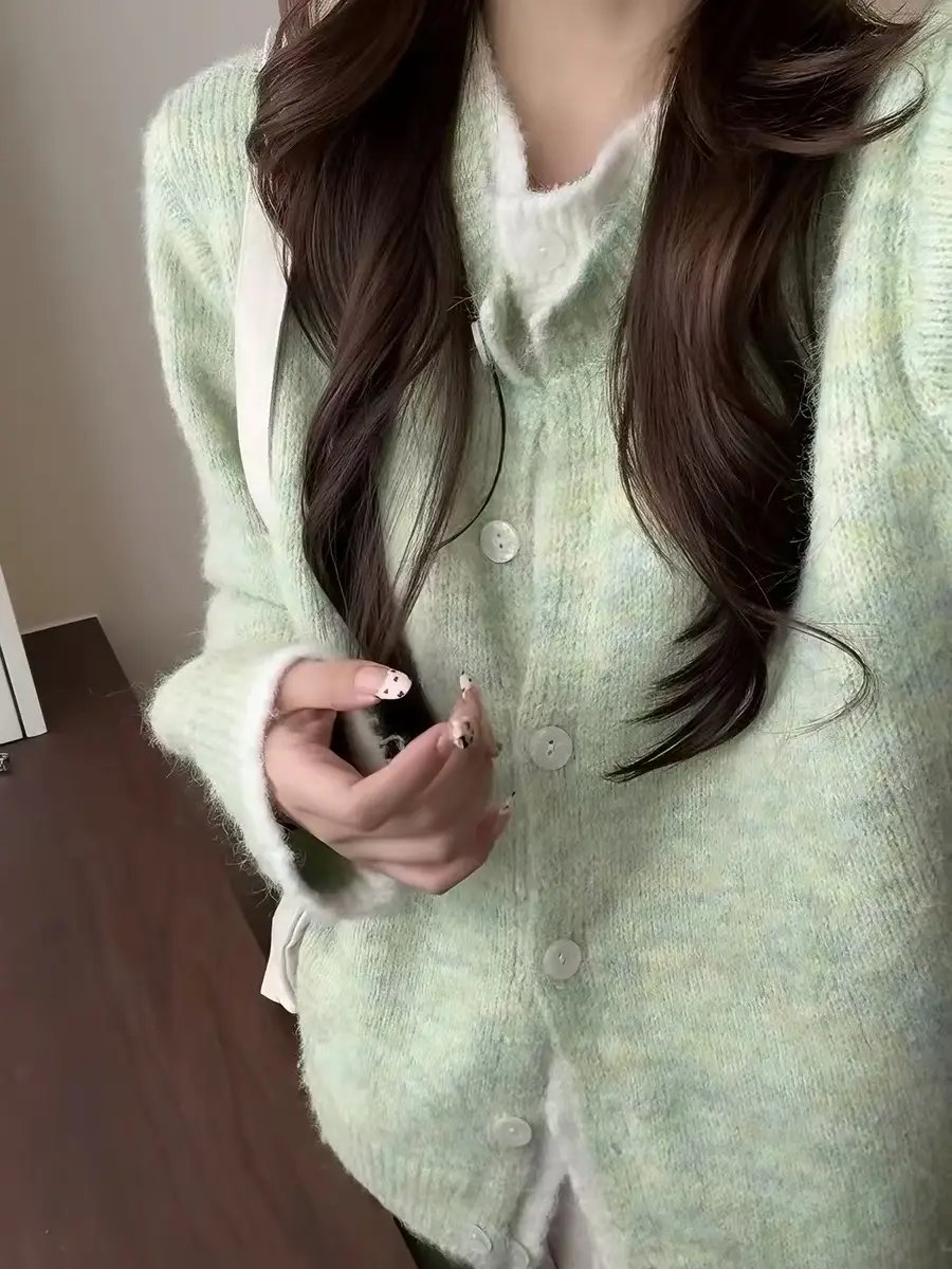 한국인기 레이어드 가디건 상세 이미지 2