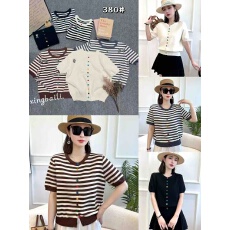 批发2026夏季新款女短袖彩色纽扣针织衫圆领正肩t恤上衣宽松显瘦百搭