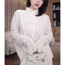 批发月桂织纹高级超好看减龄气质羊毛衬衫针织毛衣女冬季新款