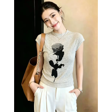 批发包袖针织背心女2025春<b class='q'>秋</b>新款圆领玫瑰花图案无袖羊毛内搭打底衫
