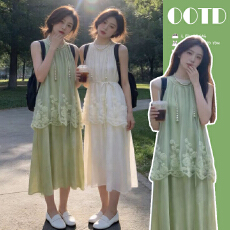 批发孕妇装<b class='q'>连衣</b>裙层次感夏季新款舒适休闲<b class='q'>长裙</b>孕妇裙