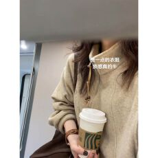 批发官图【原版质量】复古半拉链立领卫衣秋冬季宽松高级感休闲外套