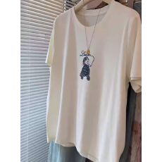 批发（100%棉） 2026年夏装短袖T恤女印花