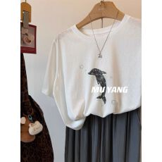 批发雪花棉 大码240斤防晒罩衫女垂感慵懒<b class='q'>长袖</b><b class='q'>T</b><b class='q'>恤</b>空调衫