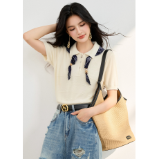 批发实拍◆有◆大码女装夏装波浪条纹蕾丝T恤微胖MM<b class='q'>宽松</b>短袖上衣