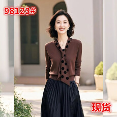 批发熟气质设计感咖色套装裙2026年女装新款高级感秋款套装