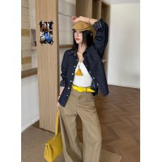 批发实拍秋季新款韩版宽松花色拼接中长款长袖<b class='q'>衬衫</b>上衣女时尚街拍显瘦