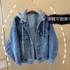 批发20256春季新款中长款牛仔外套女春秋装韩版宽松休闲外搭上衣ins潮