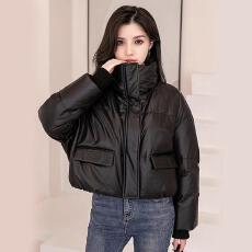 批发绵羊皮<b class='q'>真皮</b><b class='q'>皮衣</b>女棉服面包服短外套保暖皮夹克厚2025新款冬棉衣