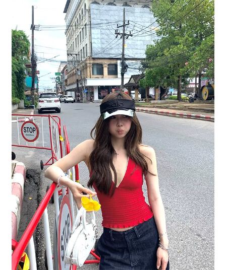 사람들 면 270 그램 황색 오직 오직 zzpalette 열파 연인 디자인 센스 핫걸 꽃 연주 중 가져 가라. 조끼