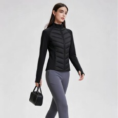 批发小个子轻薄棉服女短款<b class='q'>修身</b>运动外套防风保 日常通勤百搭上衣