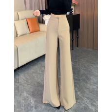 批发黑色气质御姐风阔腿<b class='q'>西装</b>裤<b class='q'>女</b>2026春夏新款高腰慵懒垂感休闲拖地裤