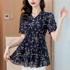 批发实拍今年夏季新款短袖上衣