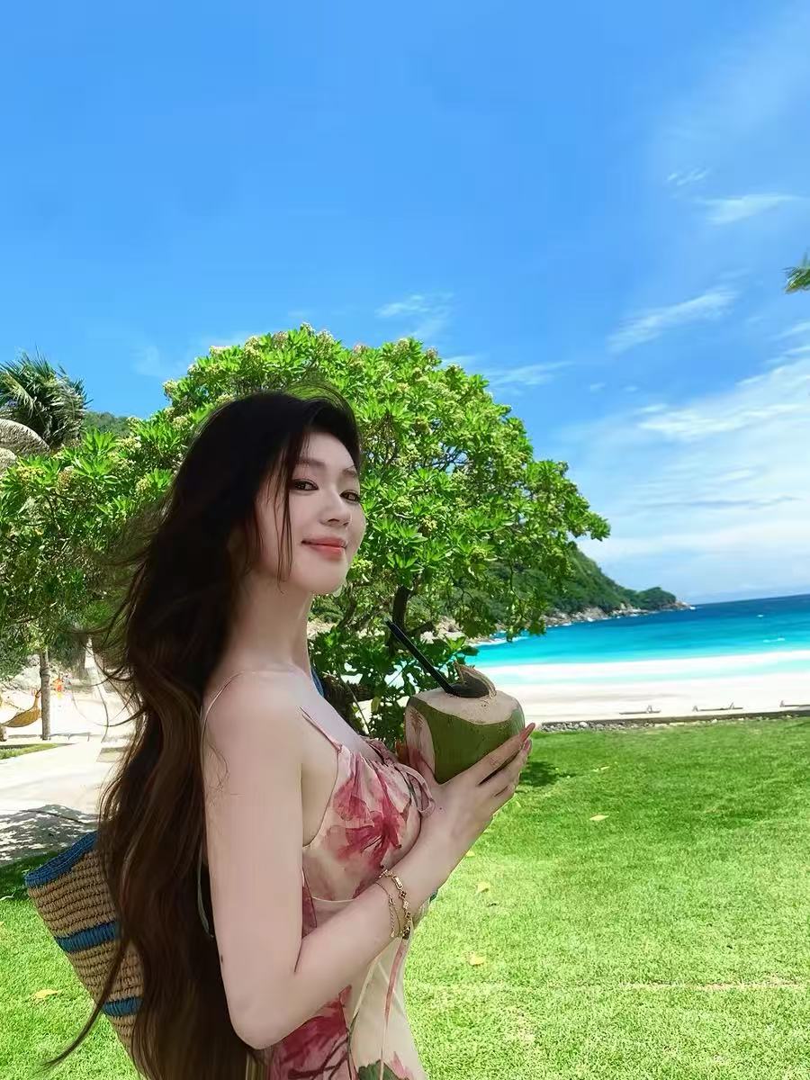 sya 크 사이 작은 웨스트 6 8 신제품 프랑스식 분말 아름다움 헤일로 염색 프린트 여성 드레스 여름 펌프 Pleat 튜브탑 슬립 드레스
