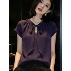 批发设计温柔时髦通勤百搭个性早春欧货2026年夏季新款上衣女