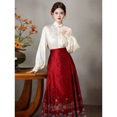 批发新中式女装汉<b class='q'>服</b>2025新款结婚婚<b class='q'>服</b><b class='q'>敬酒</b><b class='q'>服</b>套装订<b class='q'>婚礼</b>裙