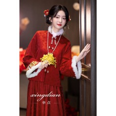 批发<b class='q'>敬酒</b><b class='q'>服</b>新娘红色套装高级感订婚新中式秀禾<b class='q'>服</b>婚<b class='q'>服</b><b class='q'>婚礼</b>结<b class='q'>婚礼</b><b class='q'>服</b>冬季