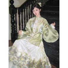 批发汉服明制立领 琵琶袖马面裙套装2026<b class='q'>新款</b>