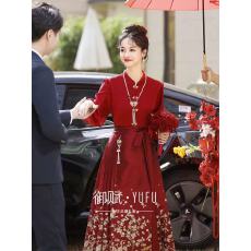 批发马面裙<b class='q'>敬酒</b><b class='q'>服</b><b class='q'>新娘</b>新中式婚<b class='q'>服</b>订婚礼<b class='q'>服</b>裙套装
