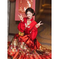 批发马面裙套装订婚服敬酒服2026<b class='q'>新款</b>婚服