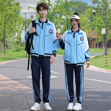 批发2025年初中生<b class='q'>班</b><b class='q'>服</b>学院风外套三件套小学生运动会开幕式校<b class='q'>服</b><b class='q'>定制</b>