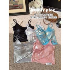 批发实拍春季时尚吊带背心免穿<b class='q'>文胸</b>带胸垫一体修身内搭外穿抹胸美背